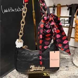 Juicy Couture Black quilted Bag